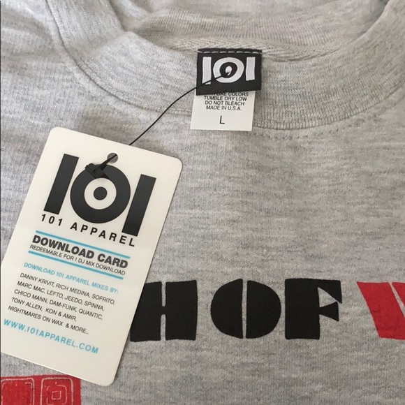 101 Apparel Sweatshirt - Picture 2 of 3